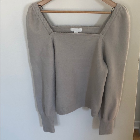 Square Neck Sweater - Picture 3 of 3